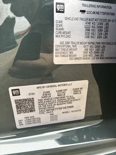 2025 Chevrolet Silverado 2500 HD LT