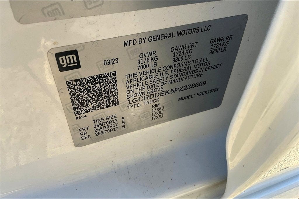 2023 Chevrolet Silverado 1500 LT