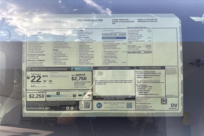 2026 Chevrolet Traverse LT