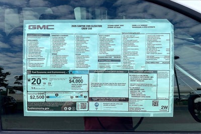 2026 GMC Canyon Elevation