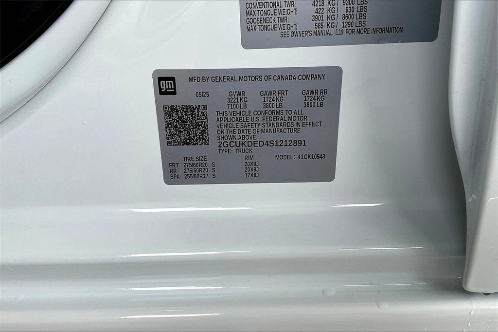 2025 Chevrolet Silverado 1500 LT