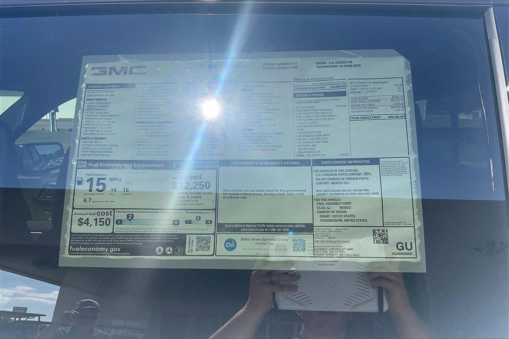 2026 GMC Sierra 1500 AT4X