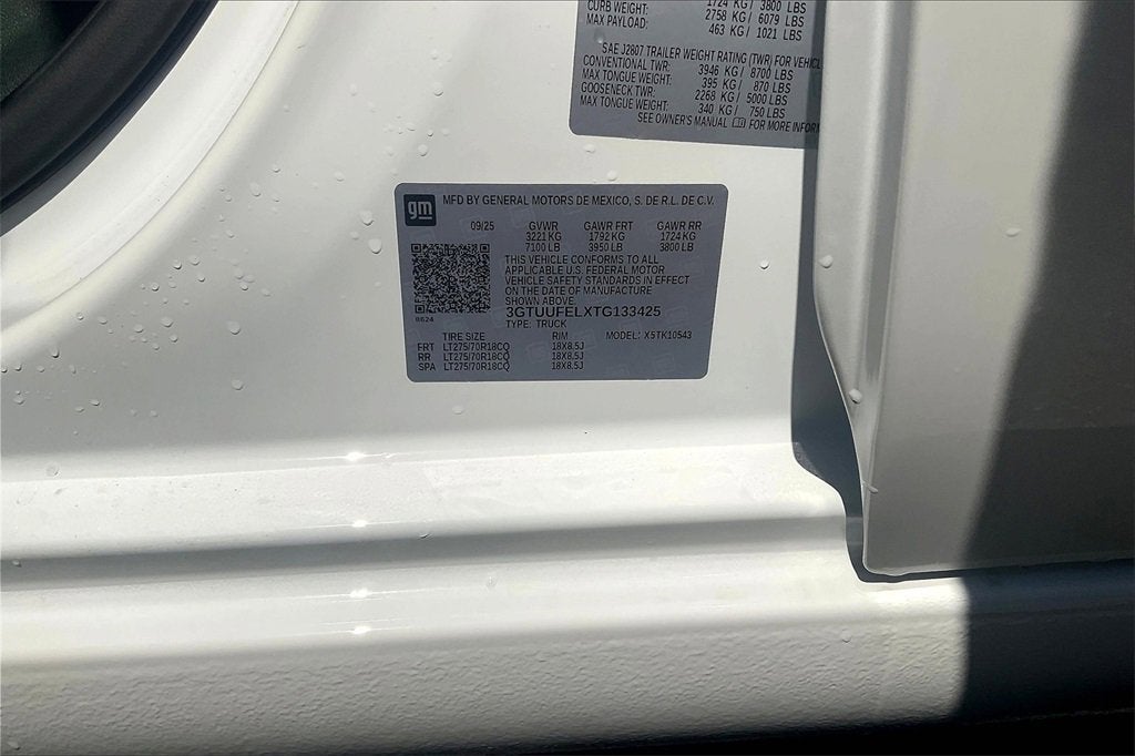 2026 GMC Sierra 1500 AT4X